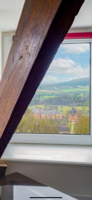 Апартаменти Panorama Sur Le Chateau De Carrouges Екстер'єр фото